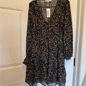 Baltic Born Floral Black Dress